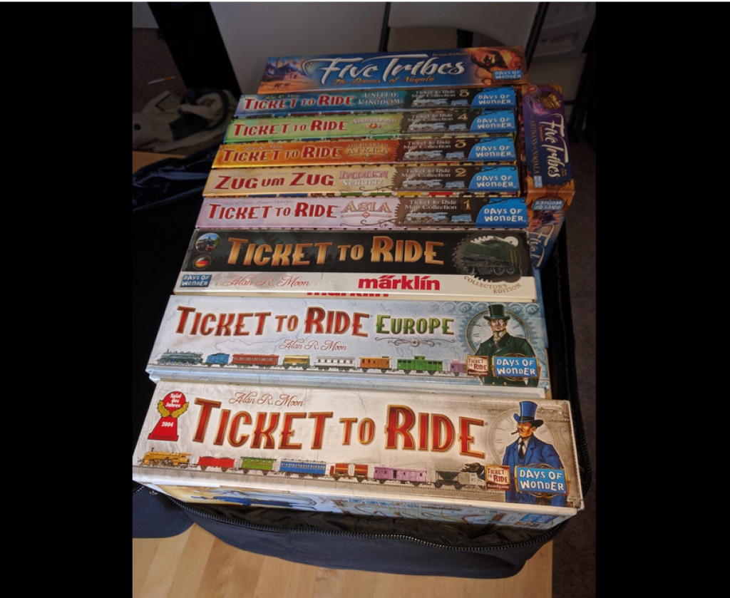 travel bag board game